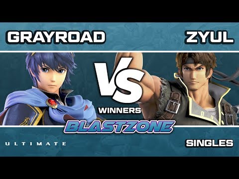 PSG Blastzone: Grayroad (Marth) vs Zyul (Diddy Kong/Richter) - Winners Round 2