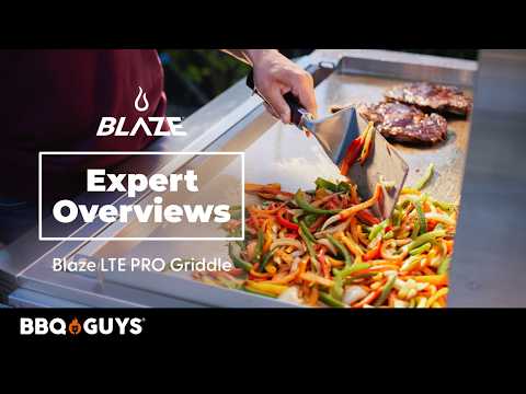 Blaze LTE PRO 40" Griddle Expert Overview | BBQGuys Video