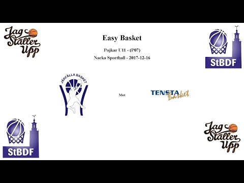 Järfälla Basket mot Tensta Basket - EB - 2017-12-16