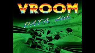 Vroom data disc ATARI ST gameplay