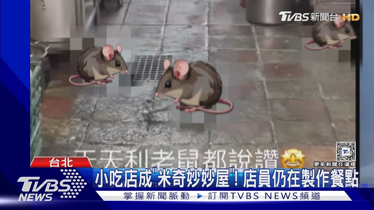有老鼠亂竄！西門町「天天利、365小吃」　遭稽查