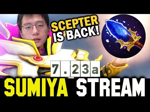 7.23 Scepter Invoker is back! | Sumiya Invoker Stream Moment #1135