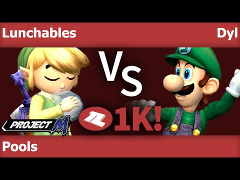 TLOC 1K  - FX | Lunchables (Toon Link, Marth) vs Dyl (Luigi) Pools - PM