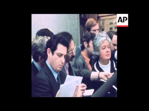 SYND 4 6 74 CHARLES COLSON, FORMER SPECIAL COUNCIL TO US PRESIDENT RICHARD NIXON, MAKES A STATEMENT