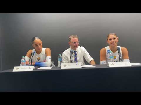 Pitt Volleyball Presser After Sweeping Minnesota in Sweet 16