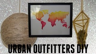 DIY ROOM DECOR: URBAN OUTFITTERS INSPIRED