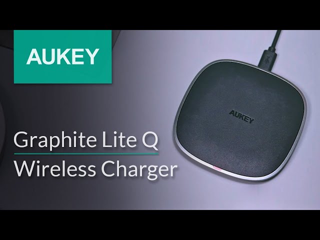 Video teaser for AUKEY Graphite Lite Q 10W Fast Wireless Charger LC-C6