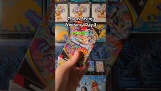 CHAOS RISING WEEKEND: Day 3! Hits GUARANTEED in every bundle #pokemoncards #shorts #tcg #pokemontcg