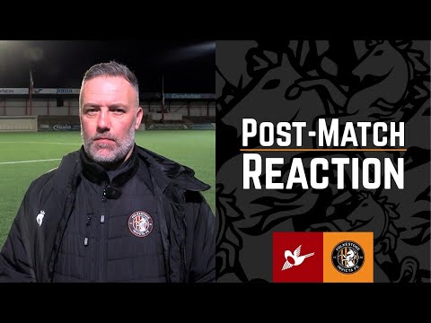 💬 "This is never an easy place to come" | Jay Saunders | Carshalton Athletic Reaction