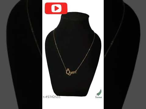 Steel casual wear queen pendants