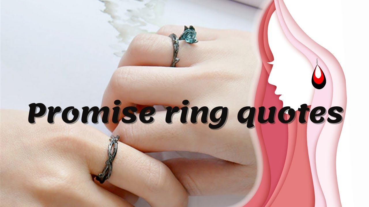 Promise rings - Promise ring quotes for best couples
