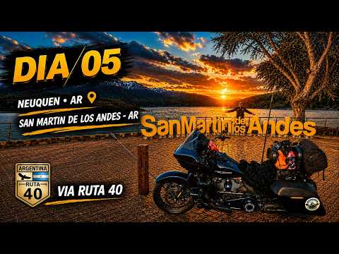 Dia 05  - Neuquen x San Martin de Los Andes -Via ruta 40 - De Harlão