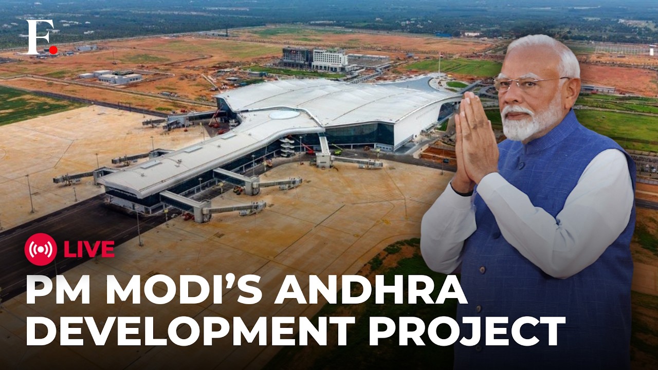 PM MODI LIVE: PM Narendra Modi Launches Massive Infrastructural Boost Projects in Andhra Pradesh