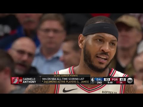 Carmelo Anthony Full Play vs Dallas Mavericks | 01/23/20 | Smart Highlights