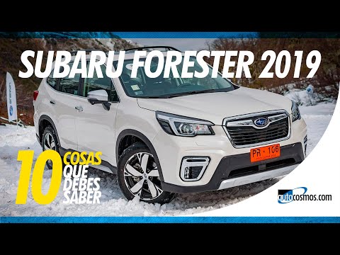 Subaru Forester 2019 - 10 Cosas que debes saber