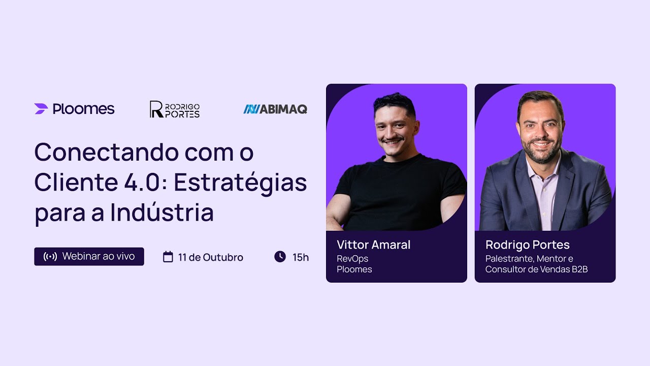 Webinar | Conectando com o Cliente 4.0: Estratégias para a Indústria