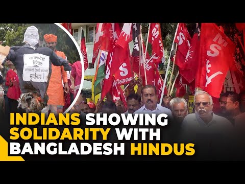 Indian Hindus protest minority persecution in Bangladesh, Interim Govt pledges protection