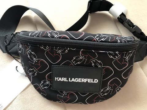 KARL LAGERFELD KIDS Printed bum bag