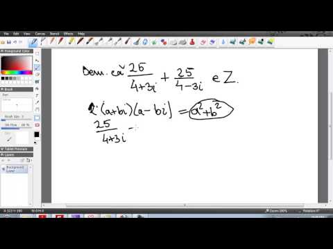 numere complexe in forma algebrica