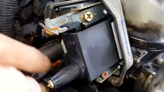 How to change the ignition coil on a Honda Accord F18B2 1.8 vtec engine