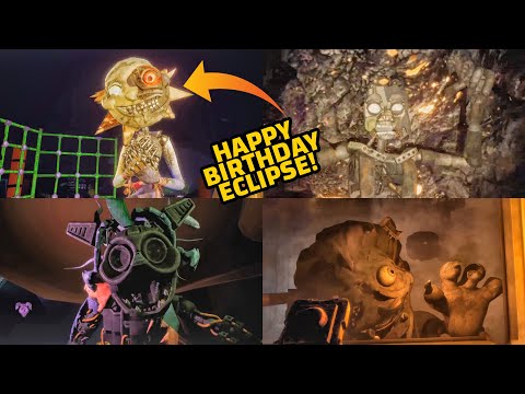 All Animatronics Destroyed And Repaired By Cassie in FNAF Security Breach Ruin DLC (2023)