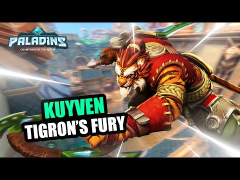 Kuyven Tiberius Pro Competitive l GRANDMASTER l TIGRON’S FURY l PALADINS GAMEPLAY