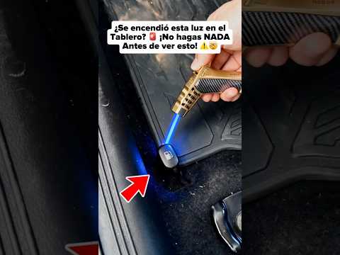 ¿Sabes qué significa esta luz? El 99% de los conductores NO. 🚘 #Auto #OBD2 #Tecnología #Trucos