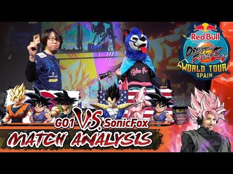 DBFZ Match Analysis: DBFZ World Tour Madrid 2019 Top 8 GRAND FINALS - GO1 vs. SonicFox