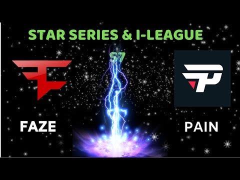 [1080p60] Faze v/s Pain Gaming | ( map2 n map 3/BO3 ) | StarSeries and I-league