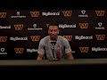 QB Jayden Daniels Speaks To The Media After Practice Washington Commanders