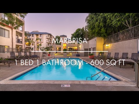 1 Bedroom 1 Bathroom 600 sqft - Marbrisa