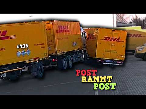 Unfall wegen Glatteis & Post rammt Post! | Community Cam Folge 415