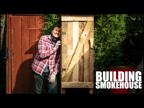 How We Built A Meat Smoker From Pallets For Cheap - Part One