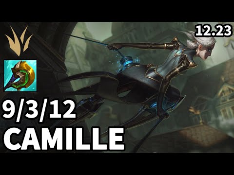 Camille Jungle vs Sylas - KR Master | Patch 12.23