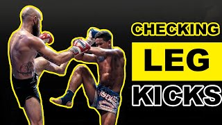 How To Check Leg Kicks In Muay Thai