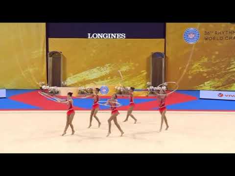 36TH FIG RHYTHMIC GYMNASTICS WORLD CHAMPIONSHIPS - SOFIA - 5 HOOPS FINAL