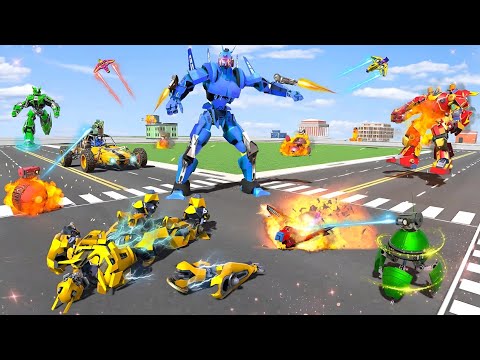 🚨 POLICE TANK ROBOT GAMEPLAY | Transform & Fight Crime in the City!