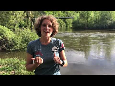 Anaëlle Marot du Projet Azur sur la Loire à Beauzac (43)