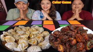 Download lagu PAPER COLOR GAME WITH JHOL MOMO & CHICKEN ACHAR @MeroNepaliKitchen @BudaBudiVlogs  mp3