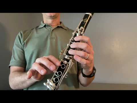 Bb chromatic scale on clarinet