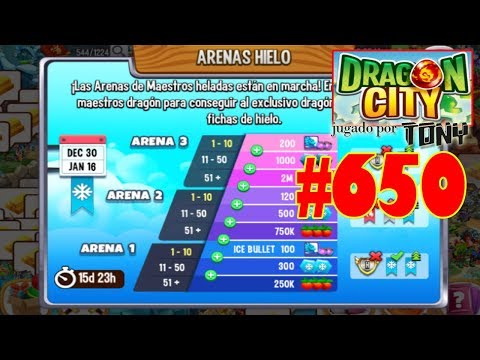 Dragon City "Capítulo 650 - Arenas de Maestros de Hielo" por Tony