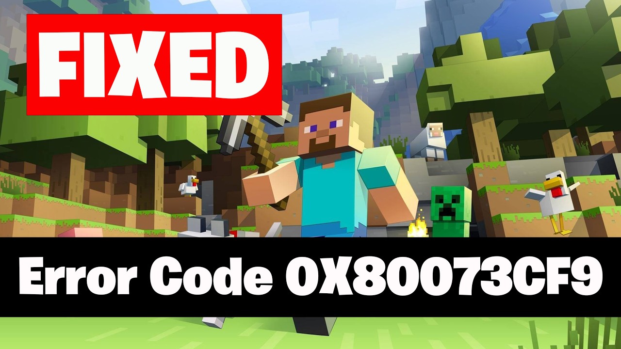 Minecraft Launcher/Minecraft Not Installing Error Code 0X80073CF9 On PC FIX