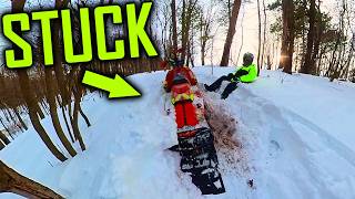 This Made Me Reconsider Buying a Crossover Snowmobile...