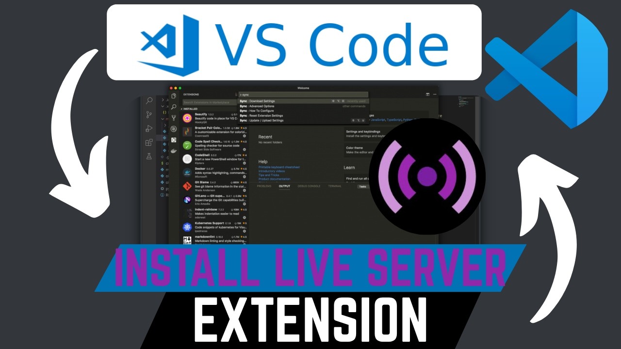 How To Install The Right Live Server Extension On VS Code