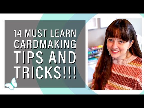14 Must Learn Cardmaking Hacks! 😮