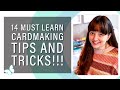 14 Must Learn Cardmaking Hacks! 😮