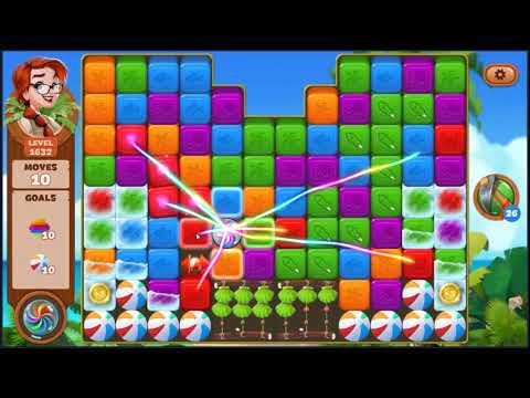 Lost Island Blast Adventure Level 1632 - NO BOOSTERS 🏝️ | SKILLGAMING ✔️