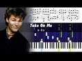a-ha - Take On Me - Advanced Piano Tutorial with Sheet Music