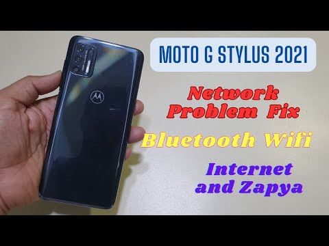 Moto G Stylus 2021 Wifi or Network Reset | connection Pearing Problem Fix