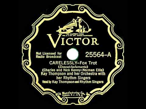1937 Kay Thompson - Carelessly